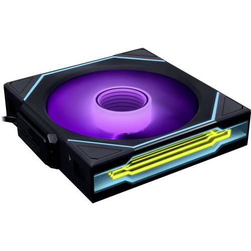 Thumbnail - Lian Li UNI FAN SL-INF PC-Gehäuse-Lüfter Schwarz (B x H x T) 120 x 28 x 122 mm