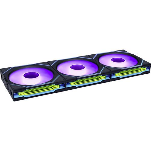 Thumbnail - Lian Li UNI FAN SL-INF PC-Gehäuse-Lüfter Schwarz (B x H x T) 120 x 28 x 122 mm