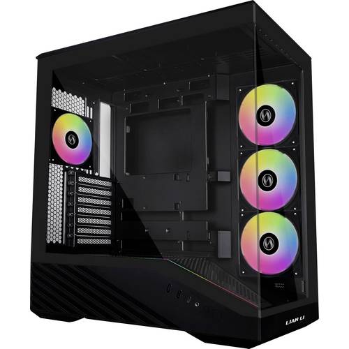 Lian Li Vector V100 Midi-Tower PC-Gehäuse, Gehäuse, Gaming-Gehäuse Schwarz