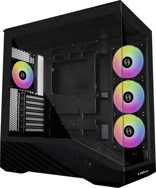 Lian Li Vector V100 Midi-Tower PC-Gehäuse, Gehäuse, Gaming-Gehäuse  Schwarz