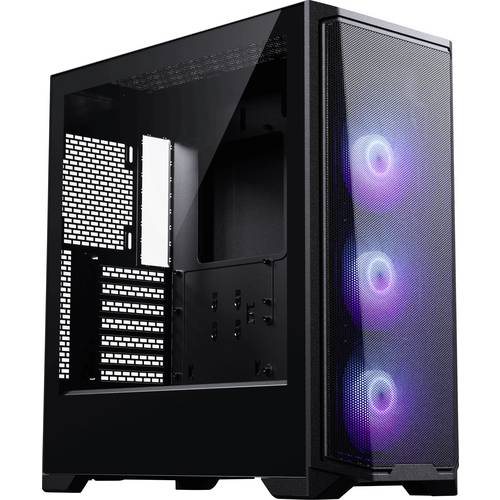 Phanteks Eclipse G370A Gehäuse, Gaming-Gehäuse, PC-Gehäuse Schwarz