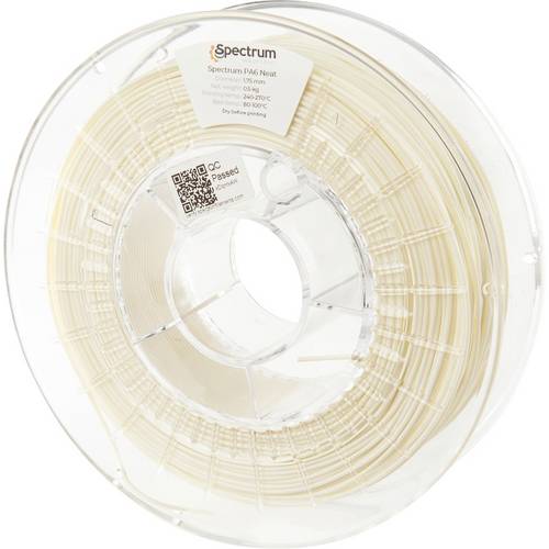 Spectrum Filaments 80583 PA6 Neat Filament PA6 hitzebeständig, Kriechfestigkeit, chemisch beständig, hohe Steifigkeit 1....