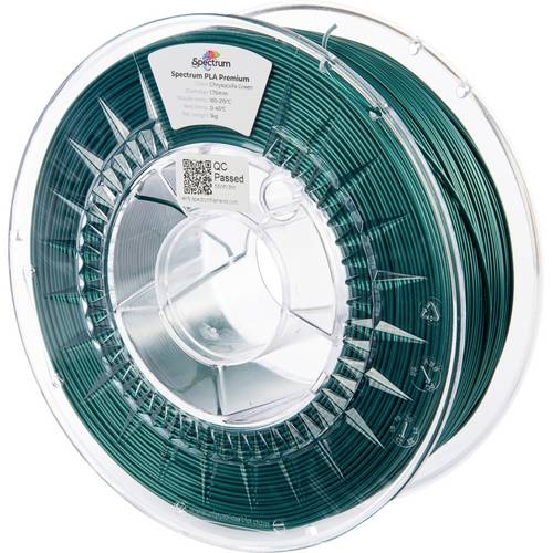 Spectrum Filaments 80846 PLA Premium Filament PLA hohe Zugfestigkeit 1.75 mm 1000 g chrysocolla green, Grün 1 St.