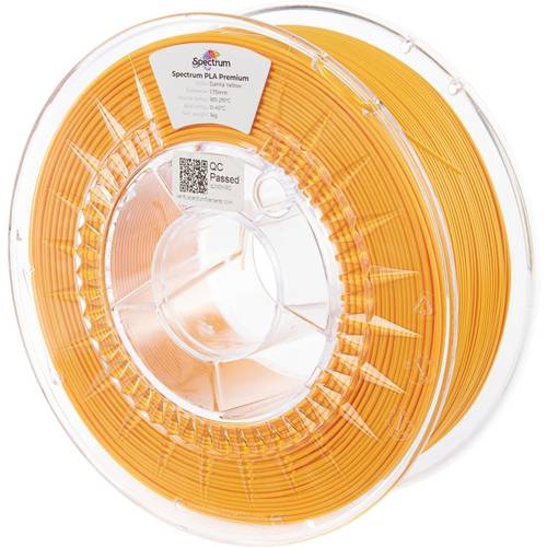 Spectrum Filaments 80841 PLA Premium Filament PLA hohe Zugfestigkeit 1.75 mm 1000 g dahlia yellow, Gelb 1 St.