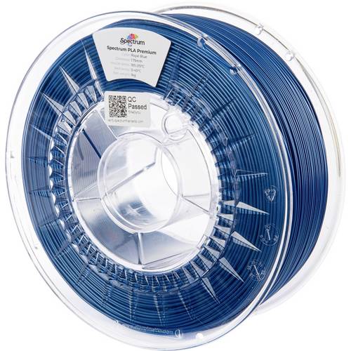 Spectrum Filaments 80848 PLA Premium Filament PLA hohe Zugfestigkeit 1.75 mm 1000 g royal blue, Blau 1 St.