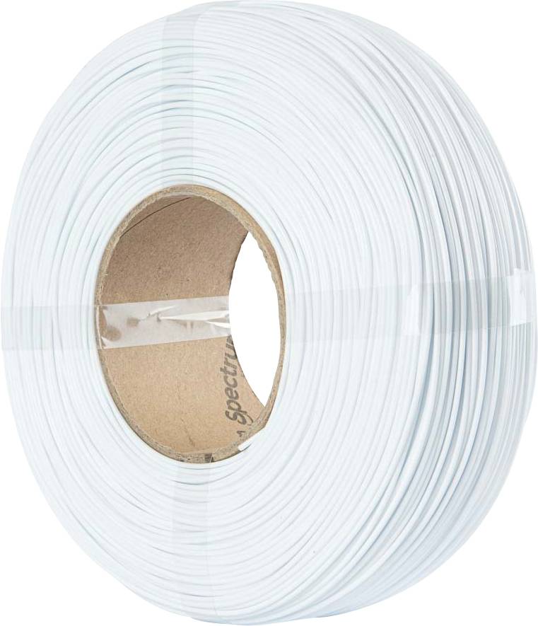 Spectrum Filaments 81260 ReFill Premium PLA High Speed Filament PLA kunststof Highspeed filament, Hoge stijfheid, Hoge treksterkte 1.75 mm 1000 g Arctic White,