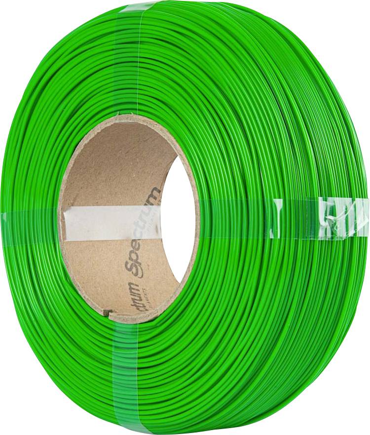 Spectrum Filaments 81271 ReFill Premium PLA High Speed Filament PLA kunststof Highspeed filament, Hoge stijfheid, Hoge treksterkte 1.75 mm 1000 g Grass Green,