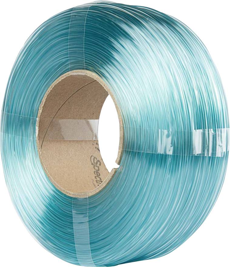 Spectrum Filaments 81273 ReFill Premium PLA High Speed Filament PLA kunststof Highspeed filament, Hoge stijfheid, Hoge treksterkte 1.75 mm 1000 g Iceland Blue,