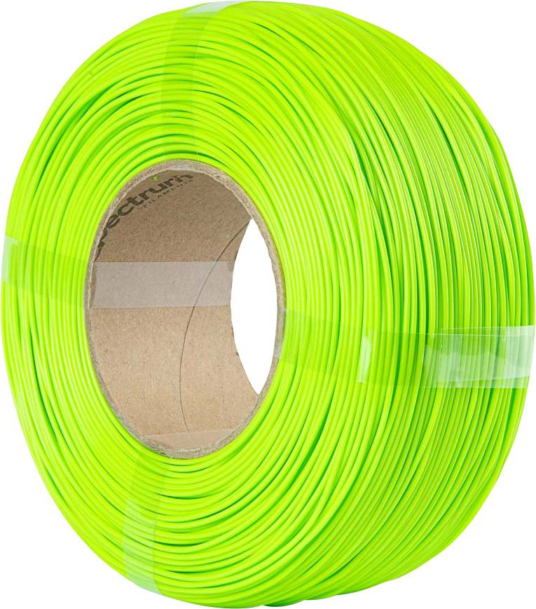 Spectrum Filaments 81270 ReFill Premium PLA High Speed Filament PLA kunststof Highspeed filament, Hoge stijfheid, Hoge treksterkte 1.75 mm 1000 g Lime Green,