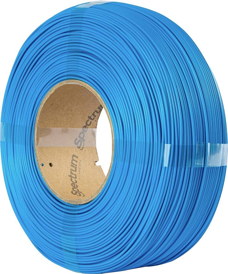 Spectrum Filaments 81275 ReFill Premium PLA High Speed Filament PLA kunststof Highspeed filament, Hoge stijfheid, Hoge treksterkte 1.75 mm 1000 g Pacific Blue,
