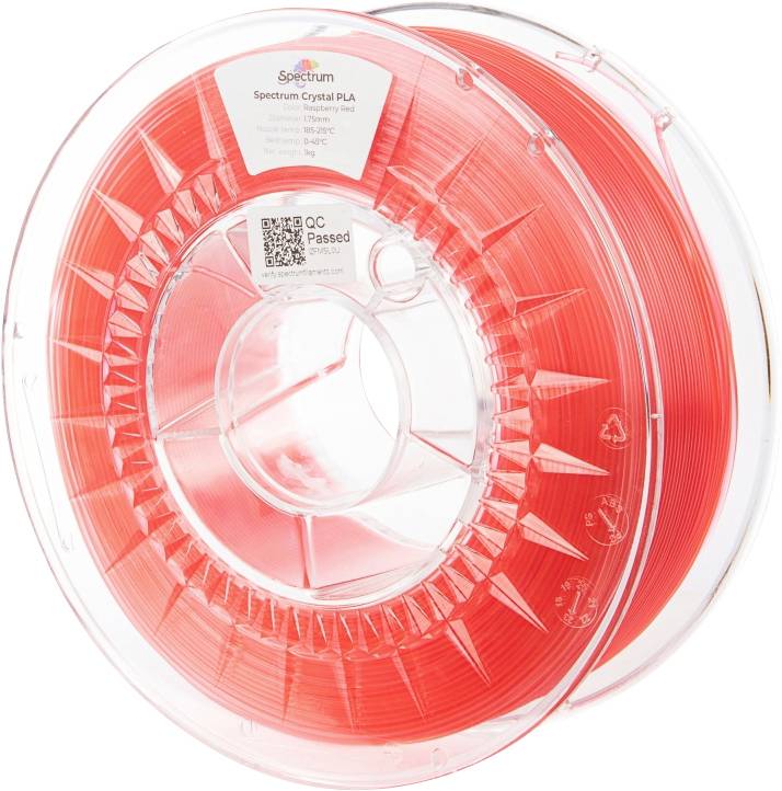 Spectrum Filaments 80885 PLA Crystal Filament PLA Erhöhte Extrusionsrate 1.75 mm 1000 g 1 St.