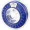 Eine Rolle Spectrum SafeGuard PLA-Filament in Dunkelblau, gekennzeichnet mit Temperaturbereich (190-220°C) und Gewicht (1 kg).
