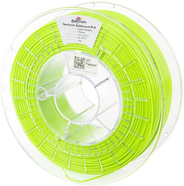 Spectrum Filaments 81560 Safeguard PLA Filament PLA antibakteriell 1.75 mm 1000 g lime green, Grün  1 St.