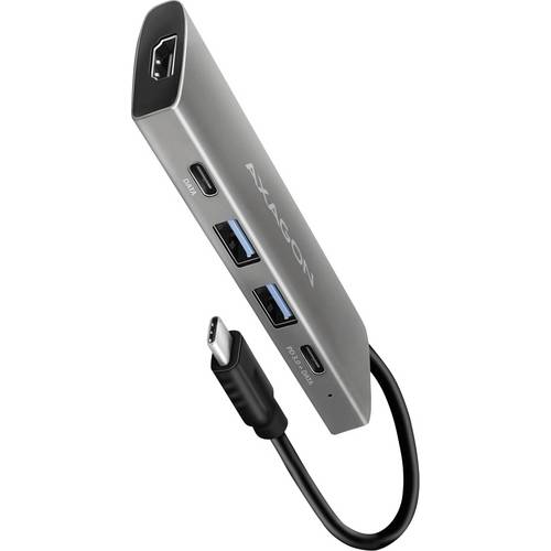 Thumbnail - AXAGON USB-C® (USB 3.2 Gen 2) Multiport Hub Schwarz