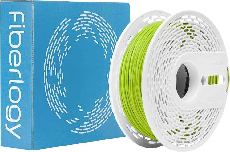 Fiberlogy PA12-15GF-LGREEN-175-050 NYLON PA12+GF Filament PA12 GF Glasvezelversterkt, Slagvast, Chemisch bestendig, Hittebestendig 1.75 mm 500 g Light Green,