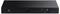 Ein schwarzes TRENDnet Rackmount-Gerät mit Kühlventilatoren an der Rückseite und einem Strombuchsenanschluss.