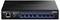 Ein TRENDnet-Netzwerk-Switch mit 8 Ethernet-Ports und Anzeigenlichtern, verwendet zur Verwaltung von Netzwerkverbindungen in einem lokalen Netzwerk.