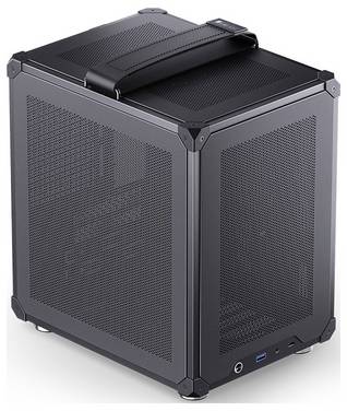 Jonsbo C6-ITX Black Mini-Tower Gehäuse, PC-Gehäuse, Gaming-Gehäuse Schwarz