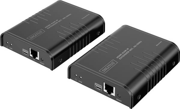 Digitus DS-55355 HDMI®, HDMI® Eingang, USB, USB-A, USB-A (USB 1.1), RJ45, Micro USB HDMI Extender Set über Netzwerkkabel RJ45 200 m