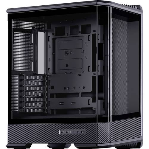 Jonsbo Midi-Tower Gehäuse, PC-Gehäuse, Gaming-Gehäuse Schwarz