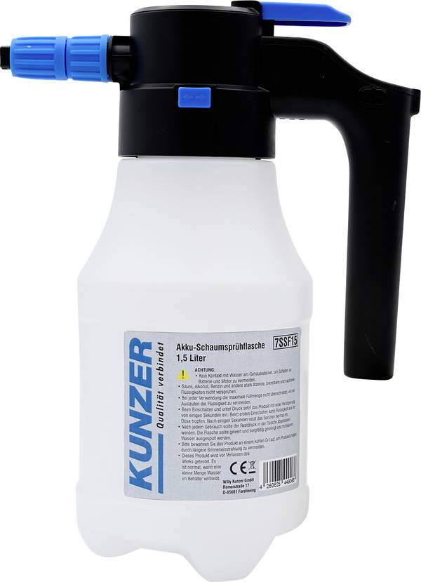 Kunzer 7SSF15  Schäumer 1.5 l Transparent (diffus)
