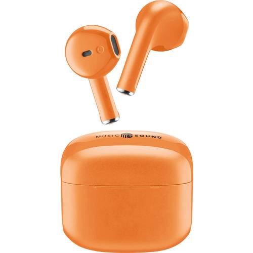 Cellularline In Ear Headset Bluetooth®, Kabellos Orange Ladecase