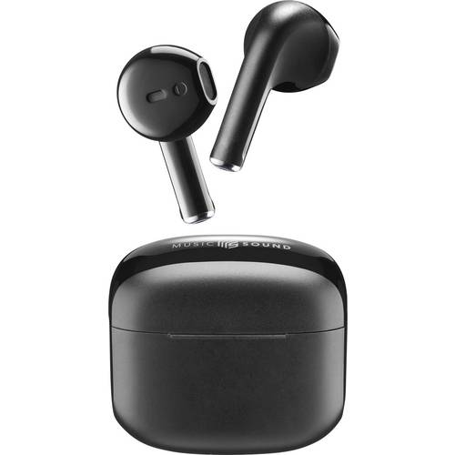 Cellularline In Ear Headset Bluetooth®, Kabellos Schwarz Ladecase