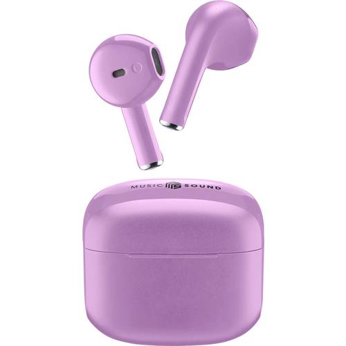 Cellularline In Ear Headset Bluetooth®, Kabellos Violett Ladecase
