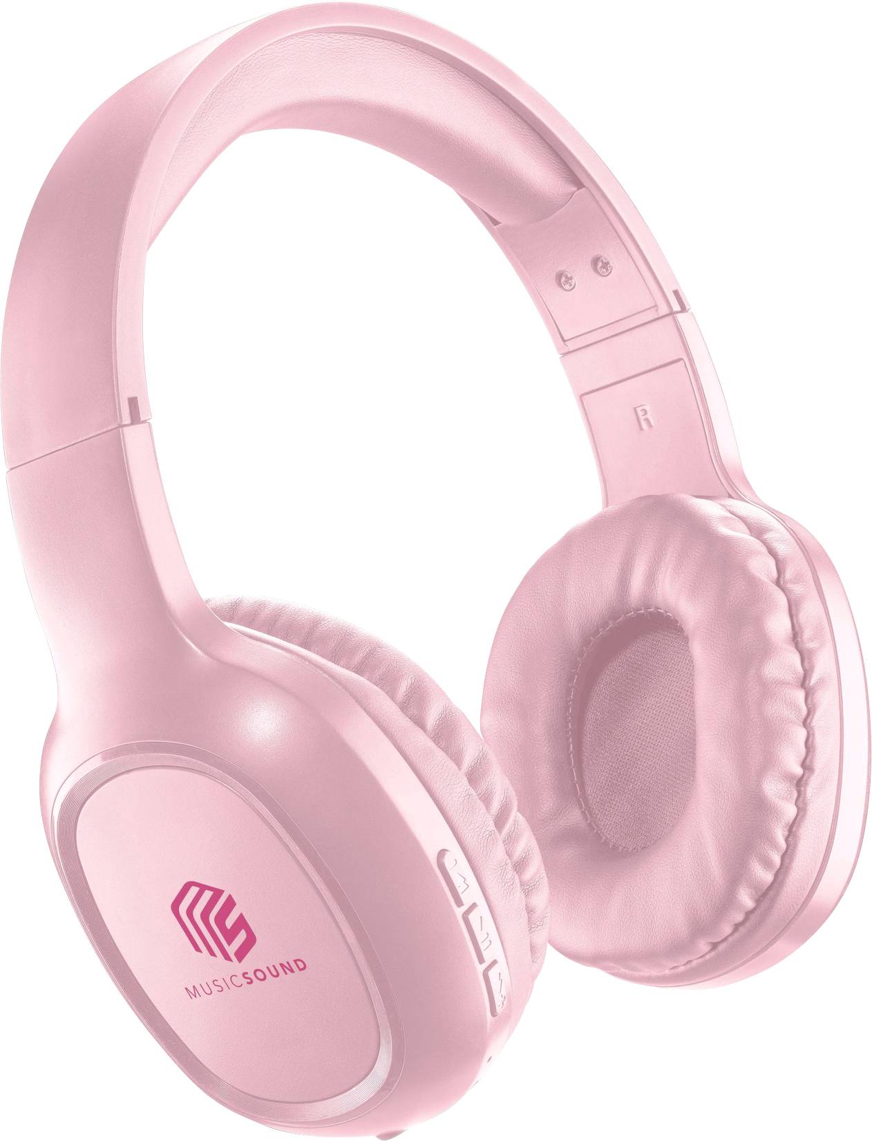 Cellularline On Ear Headset Bluetooth®, Kabellos, kabelgebunden Pink Lautstärkeregelung, Touch-Steuerung