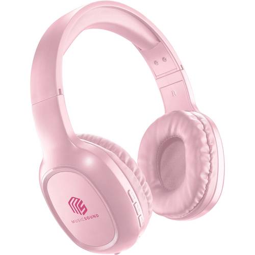 Cellularline On Ear Headset Bluetooth®, Kabellos, kabelgebunden Pink Lautstärkeregelung, Touch-Steuerung
