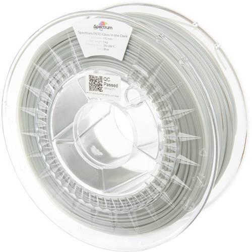 Spectrum Filaments 80537 Glow in the Dark Filament PETG nachleuchtend 1.75 mm 1000 g Blue, Blau 1 St.