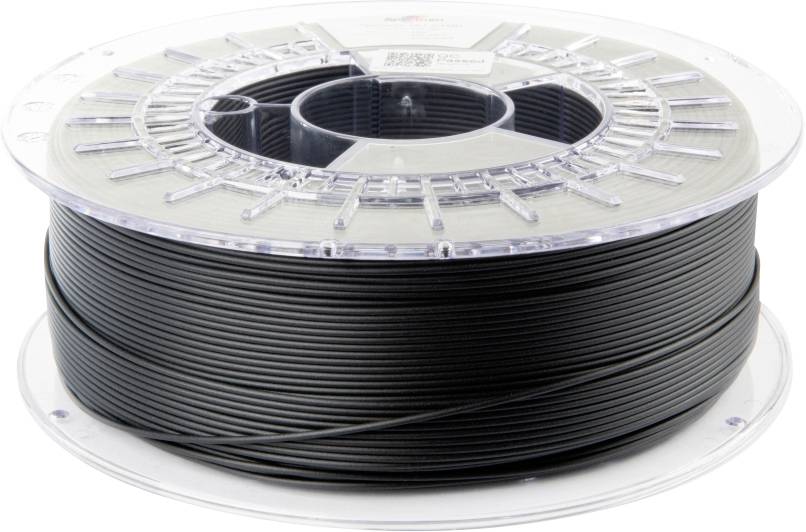 Spectrum Filaments 80542 PET-G MATT Filament PETG Mat, UV-bestendig, Niet-trekkend 1.75 mm 1000 g Deep black, Zwart 1 stuk(s)
