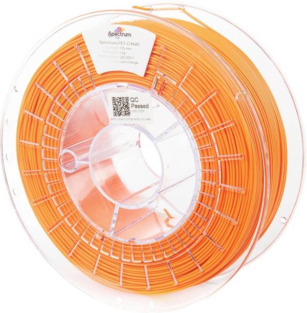Spectrum Filaments 80547 PET-G MATT Filament PETG Matt, UV-beständig, verzugsfrei 1.75 mm 1000 g Orange  1 St.