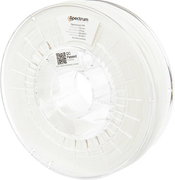 Spectrum Filaments 80588  Filament PP chemisch beständig 1.75 mm 750 g Natural  1 St.