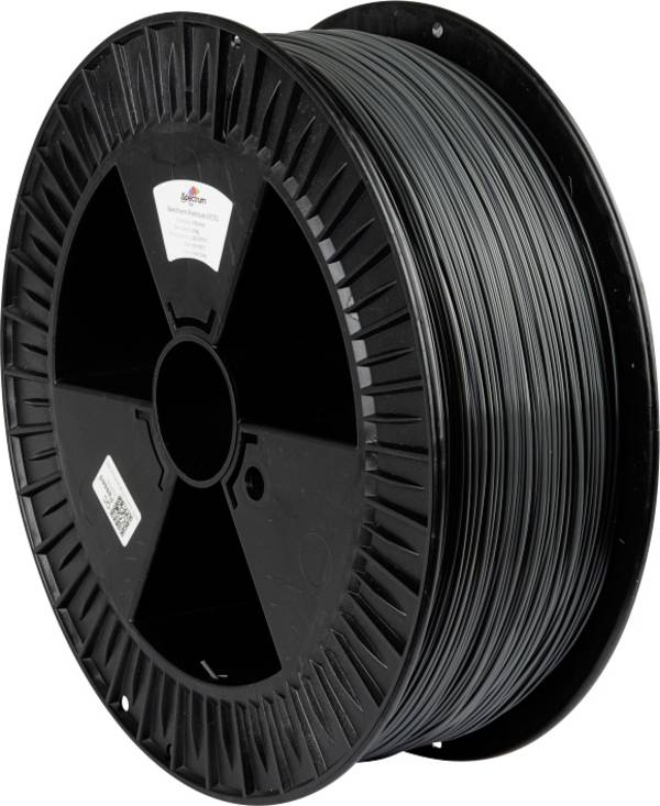 Spectrum Filaments 80433 PET-G Premium Filament PETG chemisch beständig 1.75 mm 2000 g Dark-Grey, Grau  1 St.