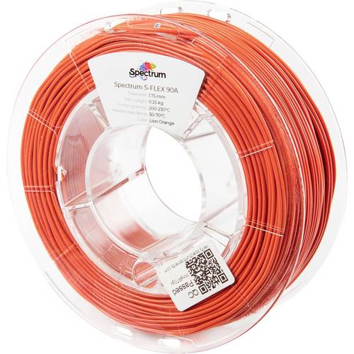 Spectrum Filaments 80251 S-Flex 90A Filament Flexibles Filament flexibel, chemisch beständig, verzugsfrei 1.75 mm 250 g ...