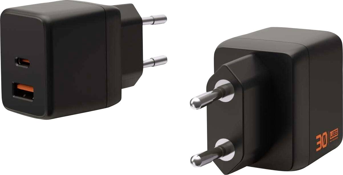 Urban Armor Gear SRGE Ladeadapter 30 W USB-A Buchse, USB-C® Buchse Innenbereich