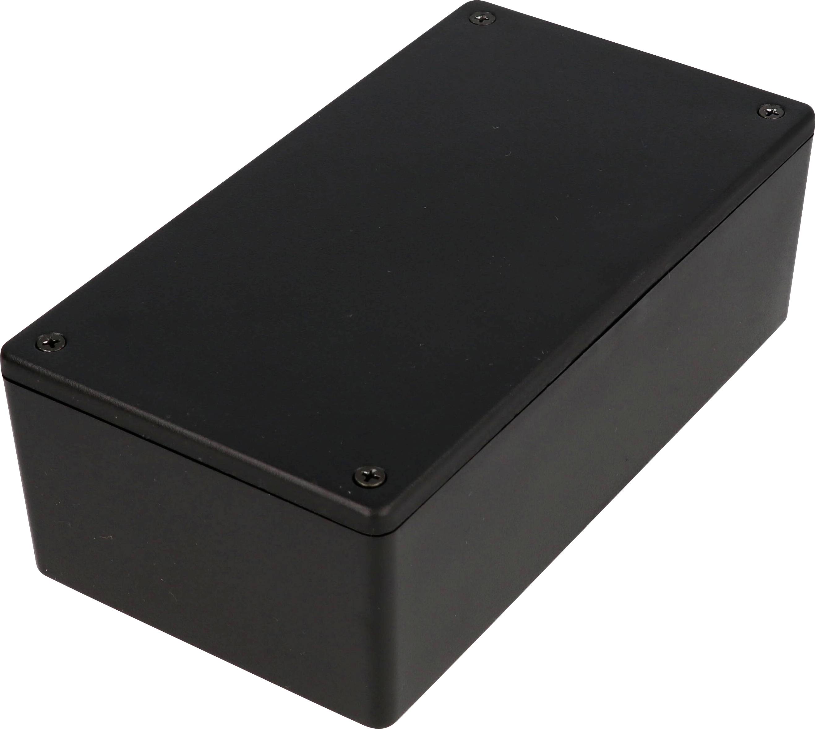 Hammond Electronics 1591XXUSFLBK Gehäuse 123 x 123 x 57 ABS Kunststoff Schwarz 1 St.