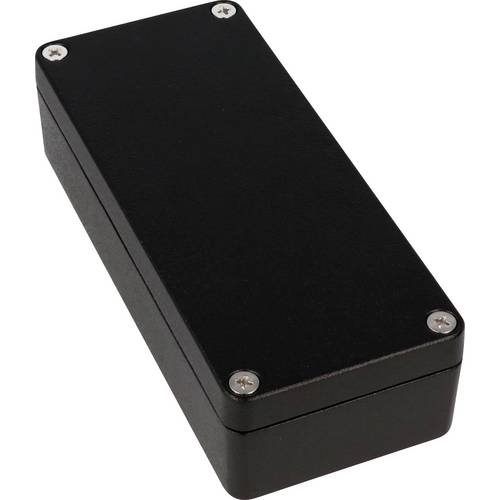 Hammond Electronics 1590Z137BK Gehäuse 200 x 80 x 60 Aluminium Schwarz 1 St.