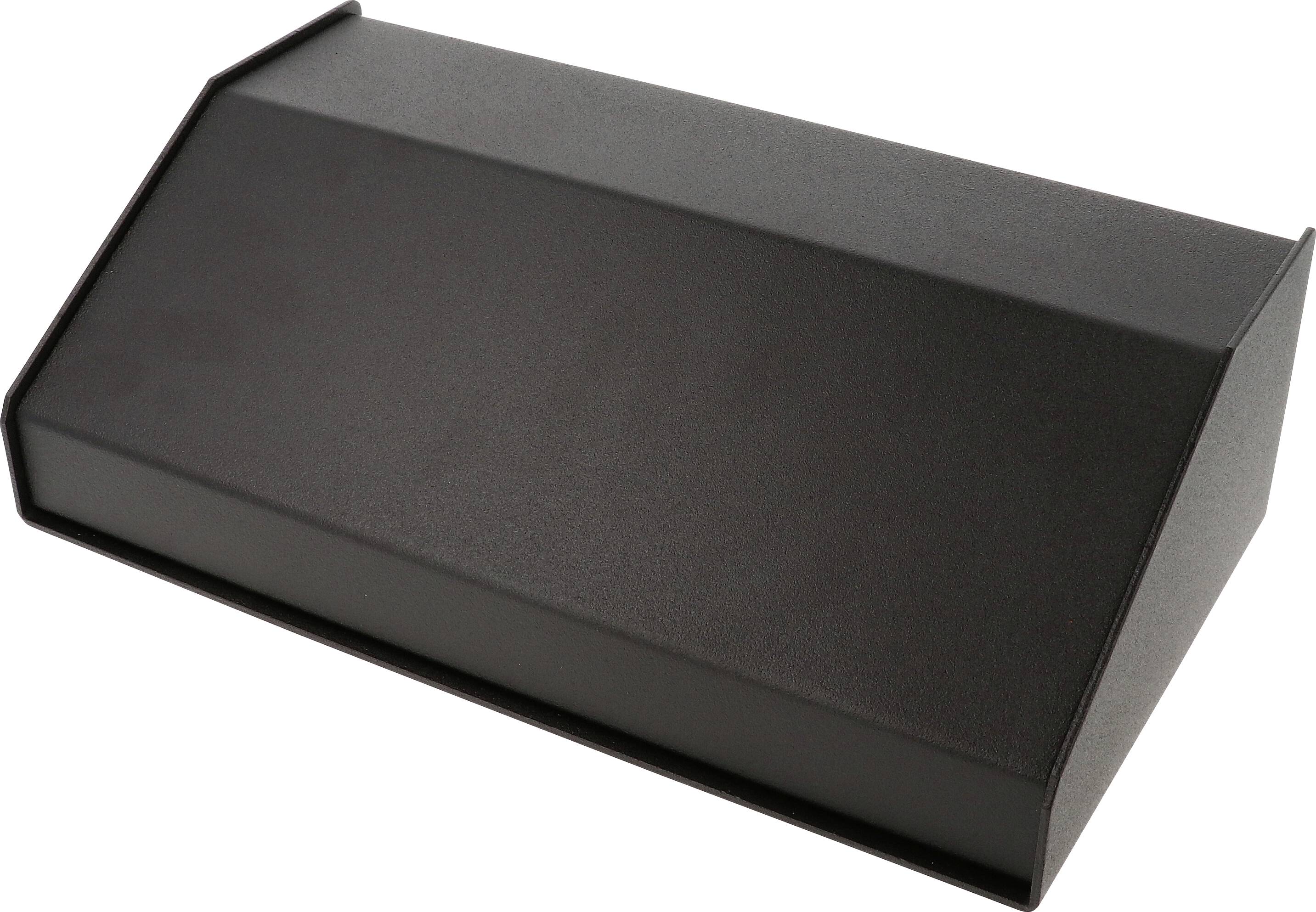 Hammond Electronics 1456NEK4BKBK Pult-Gehäuse 254 x 152 x 102 Aluminium Schwarz 1 St.