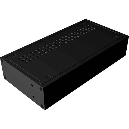 Thumbnail - Hammond Electronics RM5U1918VBK Tisch-Gehäuse 222 x 422 x 457 Aluminium Schwarz 1 St.