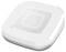 Ein weißer, quadratischer Wireless Access Point mit abgerundeten Kanten und einem kleinen blauen Anzeigelicht an einer Seite.