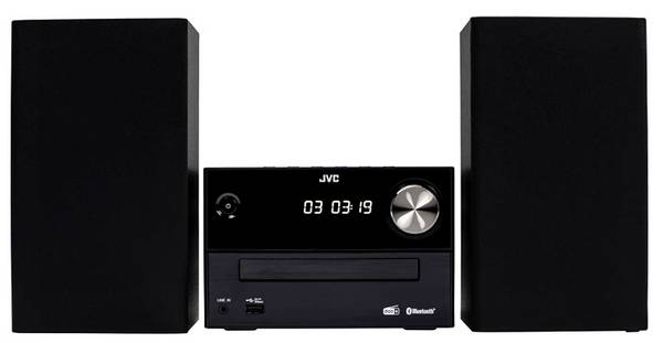 JVC UX-C25DAB Stereoanlage DAB+, Bluetooth®, CD, USB,   Schwarz