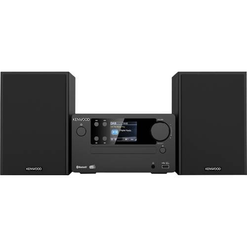 Kenwood M-725DAB-B Stereoanlage DAB+, Bluetooth®, CD, USB, 2 x 25 W Schwarz