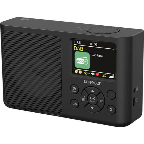 Kenwood CR-M33DAB Tischradio DAB+, FM DAB+, UKW Schwarz