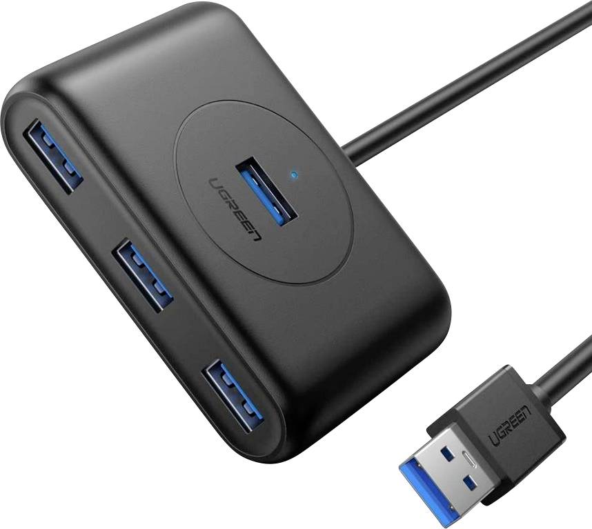 UGREEN Cavo USB USB 3.2 Gen1 (USB 3.0) Spina USB-A, Presa USB-A, Presa USB-A, Presa USB-A, Presa USB-A Nero 20290