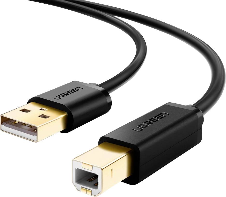 UGREEN Cavo USB USB 2.0 Spina USB-A, Spina USB-B 1.5 m Nero 10350