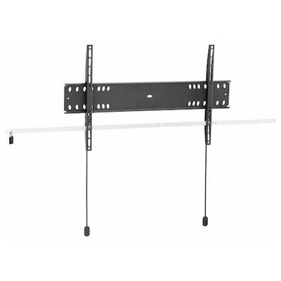 Eine Wandhalterung für Flachbildfernseher mit verstellbaren Armen und einer Stützstange, die zum sicheren Befestigen eines Fernsehers an einer Wand entwickelt wurde.