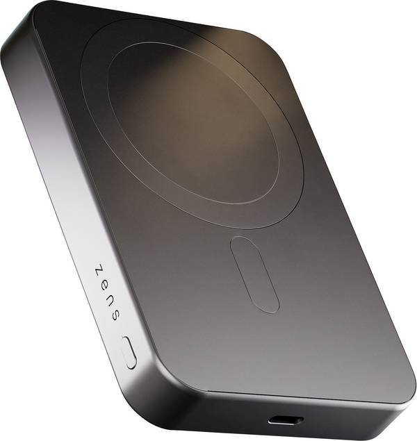 ZENS ZEPP10B/00 Powerbank 10000 mAh Qi Wireless Charging Li-Ion USB Schwarz