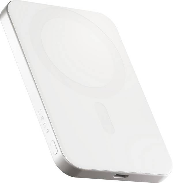 ZENS ZEPP05W/00 Powerbank 5000 mAh Qi Wireless Charging Li-Ion USB Weiß